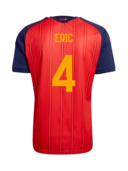 Spanien Eric Garcia #4 Heimtrikot WM 2026 Kurzarm Spanien Eric Garcia #4 Heimtrikot WM 2026 Kurzarm